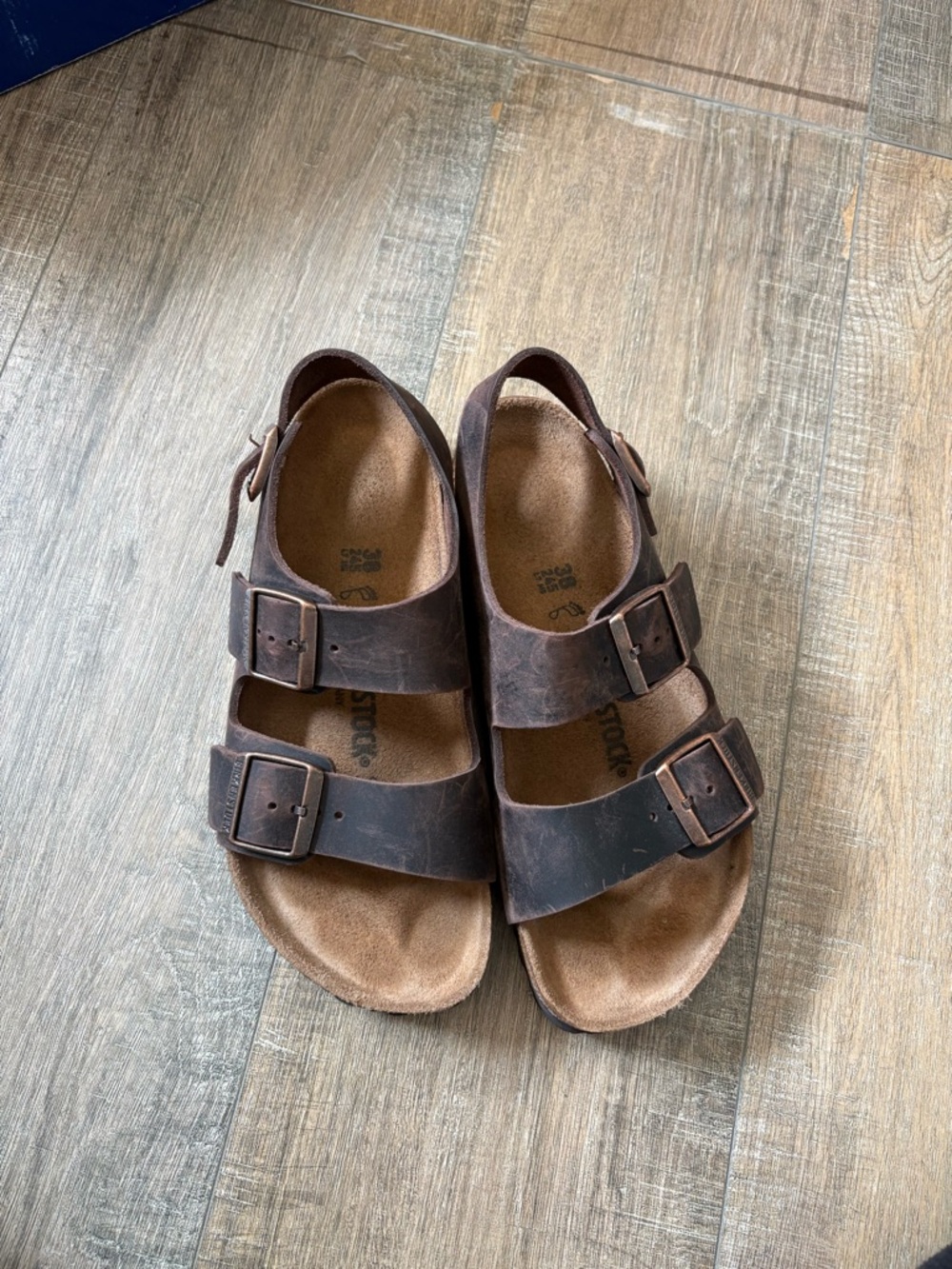 Birkenstock Milano Havana 38
